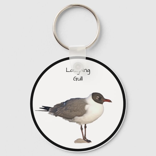 Laughing Gull Keychain (Front)