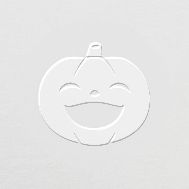 Laughing Halloween Pumpkin Embosser (Design)