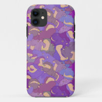 Laughing Hippos - purple