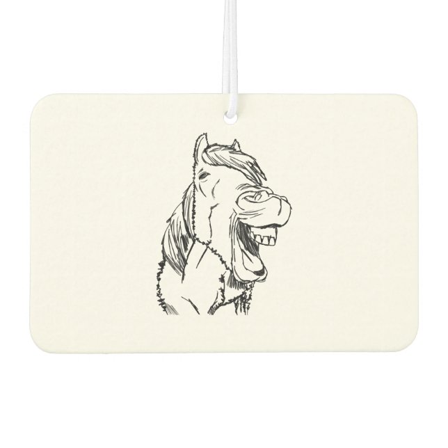 Laughing Horse Air Freshener (Front)