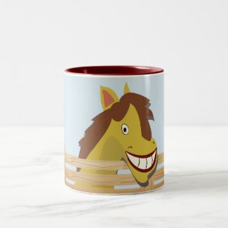 Laughing Horse Mug