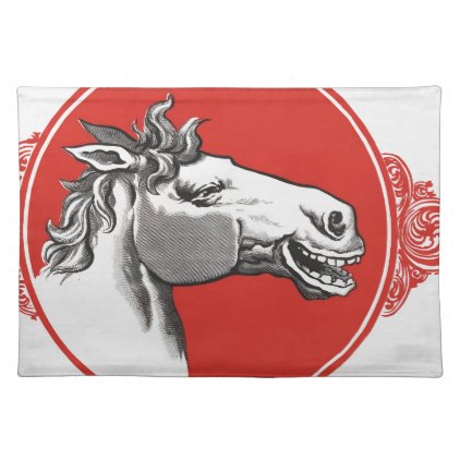 Laughing Horse Placemat
