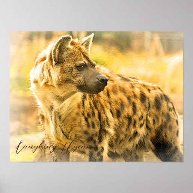 Laughing Hyena Poster (Front)