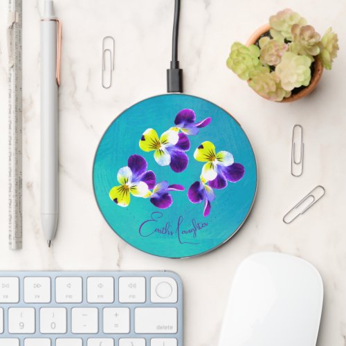 Laughing Johnny Jump_up Violas Wireless Charger
