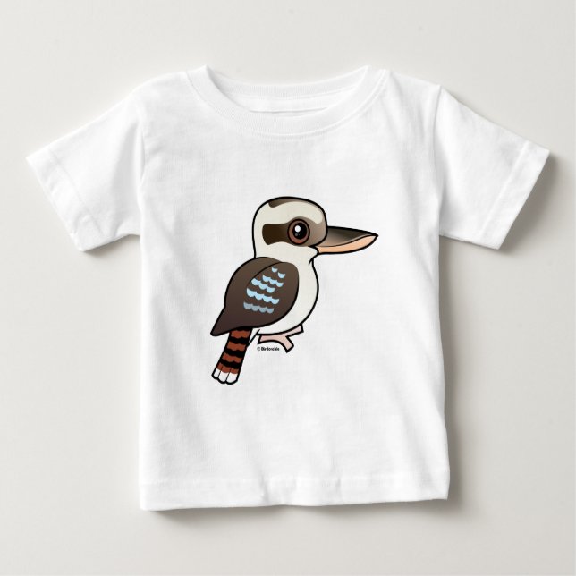 Laughing Kookaburra Baby T-Shirt (Front)