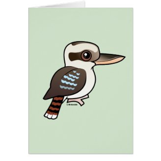 Laughing Kookaburra Greeting Card