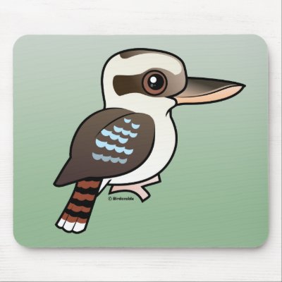 Laughing Kookaburra Mouse Pad