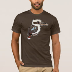 Laughing Kookaburra Men's Basic American Apparel T-Shirt