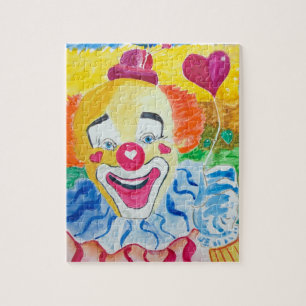 Laughing Larry Clown Puzzle