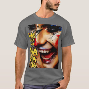 Laughing Madness The Crazy Clown on Your Gear TShi T-Shirt