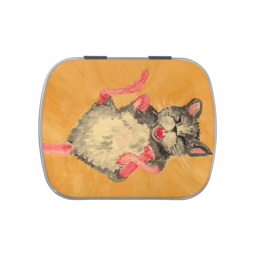 Laughing Mouse - Jelly Bean Tin (Top)