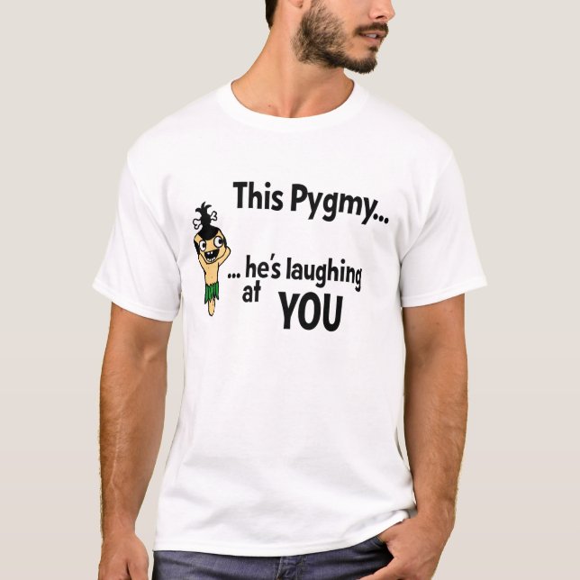Laughing Pygmy tee (Front)