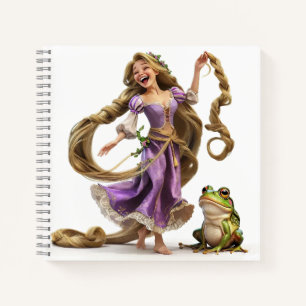Laughing Rapunzel Notebook
