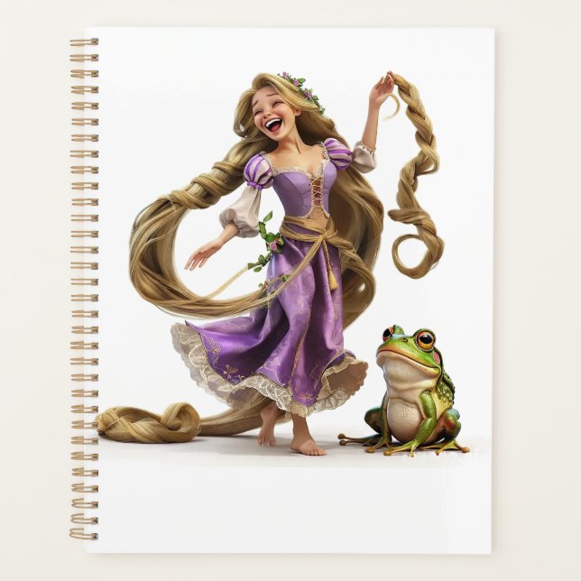 Laughing Rapunzel Planner (Front)