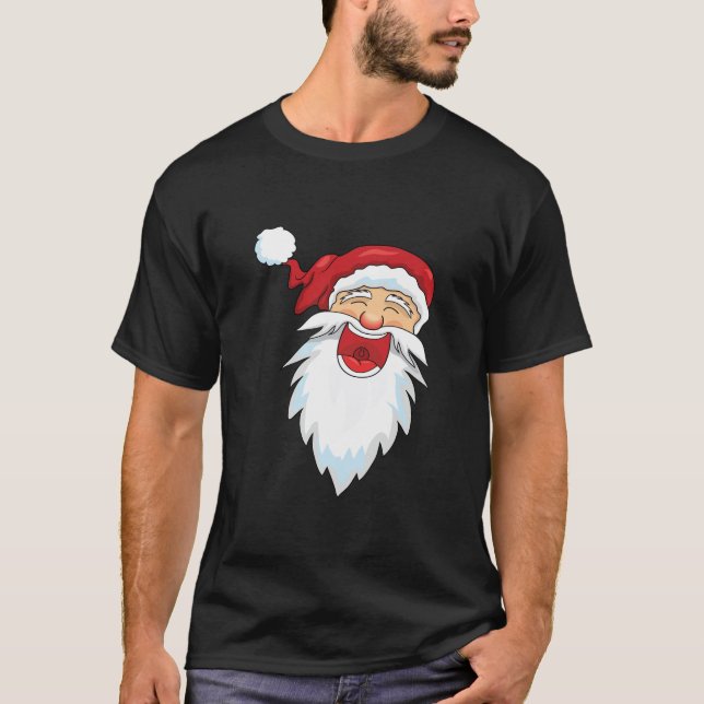 Laughing Santa T-Shirt (Front)