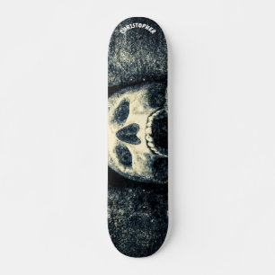 Laughing Skull Customizable Skateboard