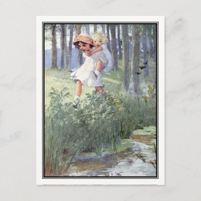 Laughing Song by Honor C. Appleton Postcard (Front)