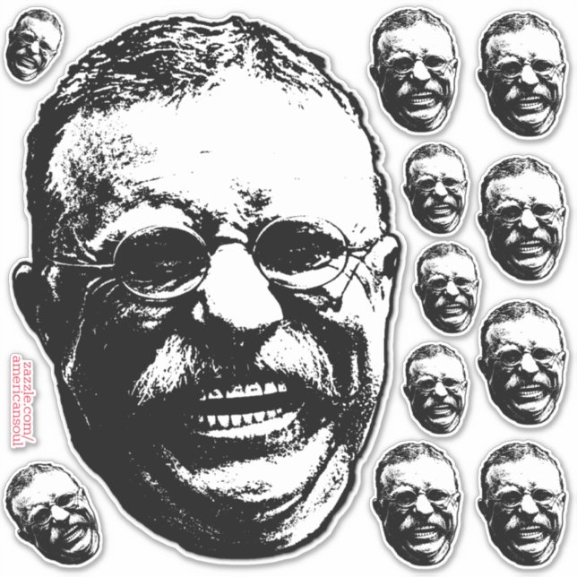 Laughing Teddy Sticker (Front)