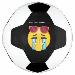 Laughing Through Tears Soccer Ball