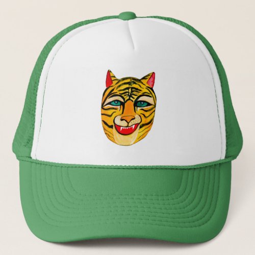 Laughing Tiger CUSTOMIZE IT Trucker Hat