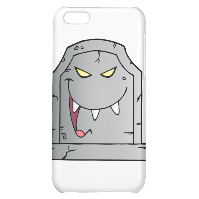 Laughing Tombstone Cartoon Character iPhone 5C Cover