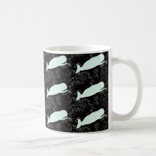 laughing white whales coffee mug