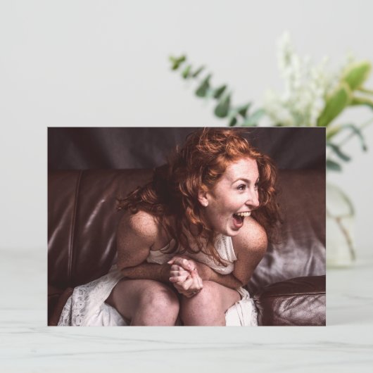 Laughing Young Actress (Standing Front)