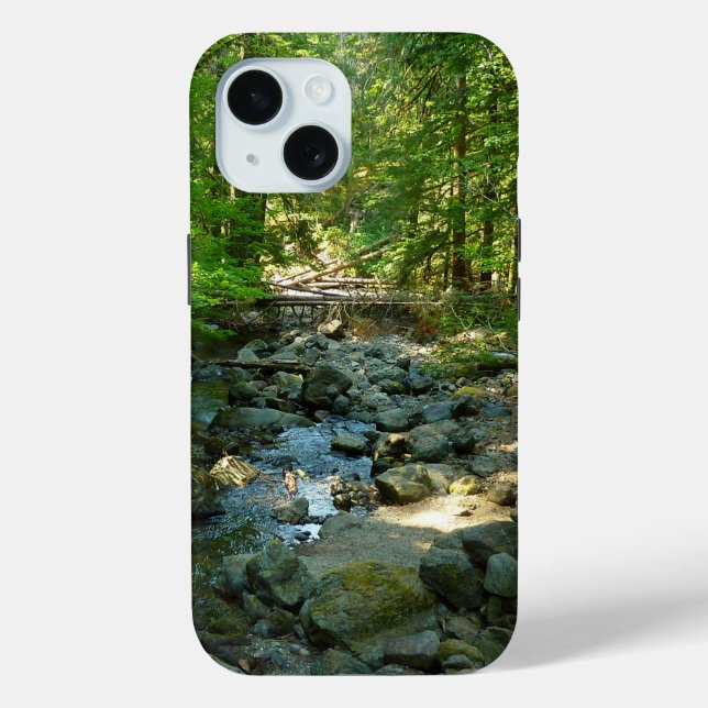 Laughingwater Creek at Mount Rainier National Park Case-Mate iPhone Case (Back)
