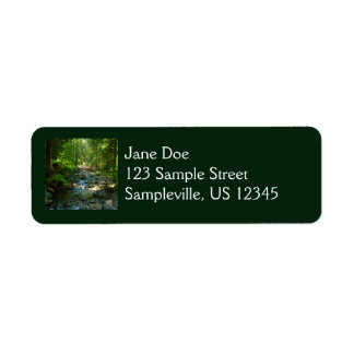 Laughingwater Creek at Mount Rainier National Park Label