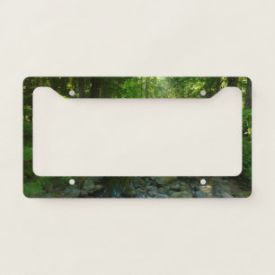 Laughingwater Creek at Mount Rainier National Park License Plate Frame