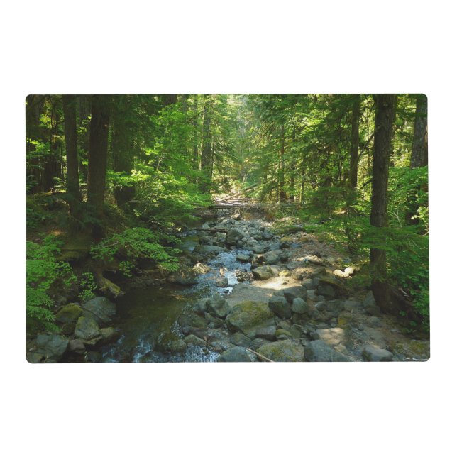 Laughingwater Creek at Mount Rainier National Park Placemat (Front)