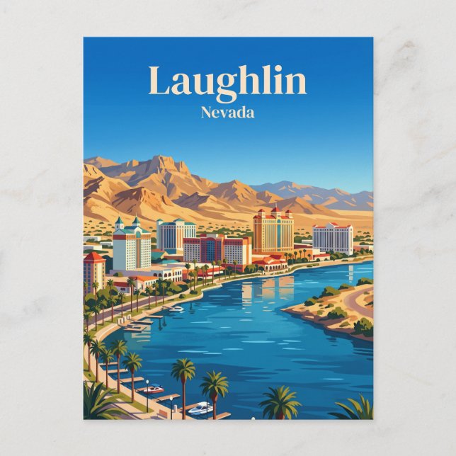 Laughlin, Nevada Postcard (Front)