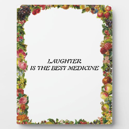 Laughter Plaque