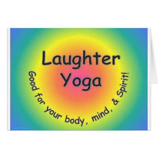 Laughter Yoga Cards (Front Horizontal)