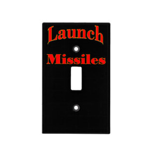 Launch Missiles Light Switch Cover