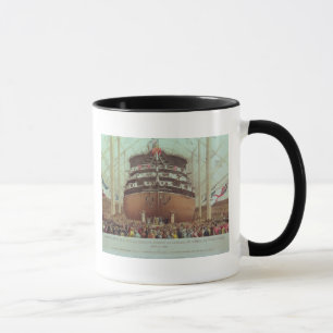 Launch of H.M.S. Royal Albert, Screw Steamer Mug