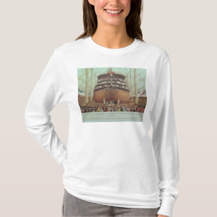 Launch of H.M.S. Royal Albert, Screw Steamer T-Shirt