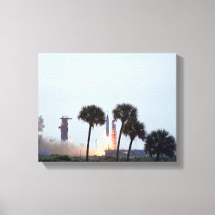 Launch of Mercury Atlas 9 rocket  Photograph Canvas Print