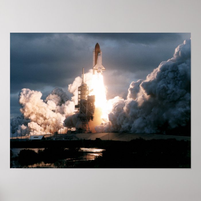 Launch of Space Shuttle Atlantis (STS 74) Posters