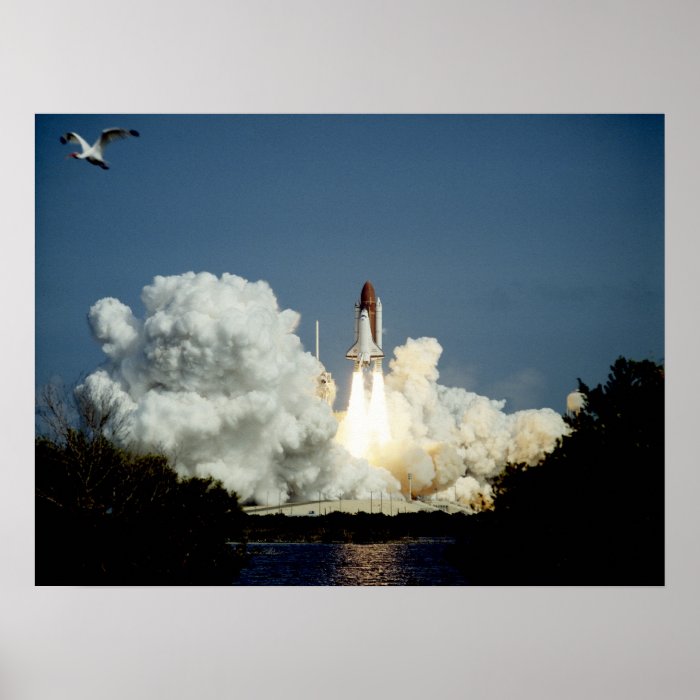 Launch of Space Shuttle Endeavour (STS 47) Posters