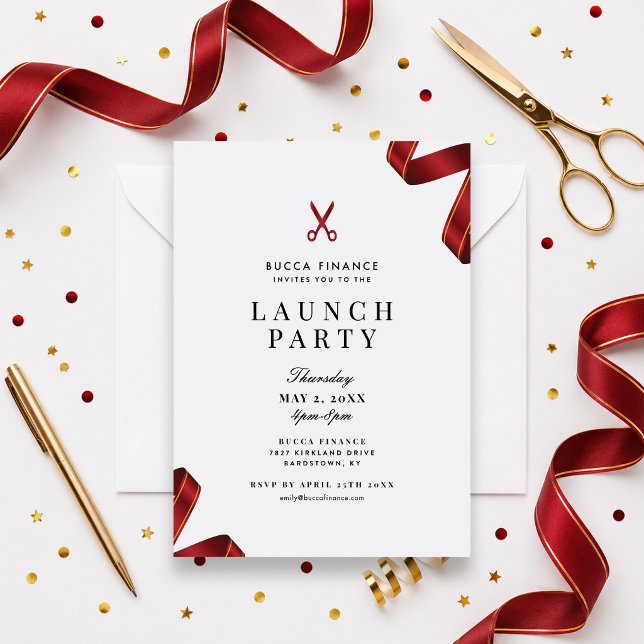 Launch Party Invitation (Creator Uploaded)