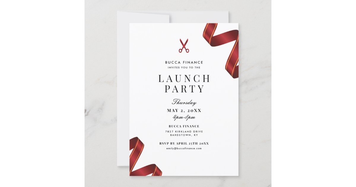 Launch Party Invitation | Zazzle.com