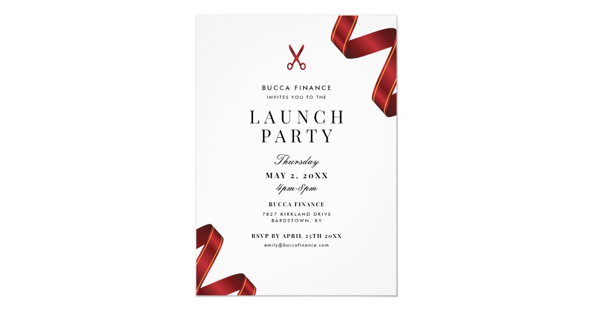 Launch Party Invitation | Zazzle.com