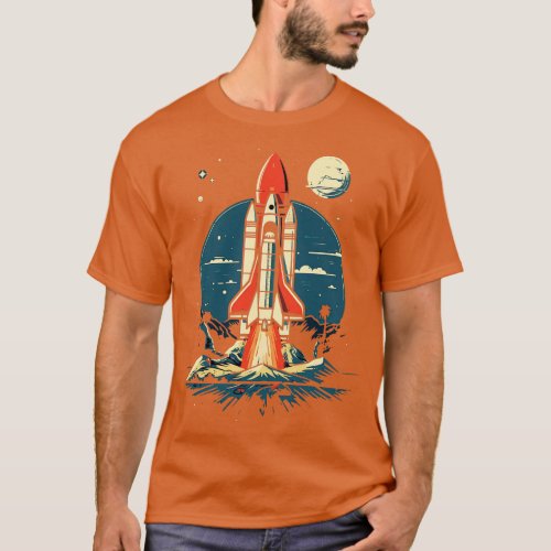 Launch To The Galaxy T_Shirt