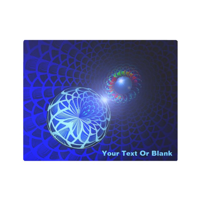 Launch Tube Metal Print (Front)