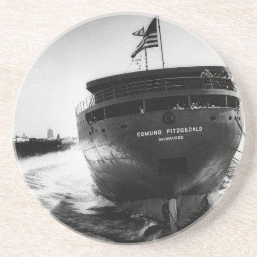 Launching of the Edmund Fitzgerald 1958 Coaster