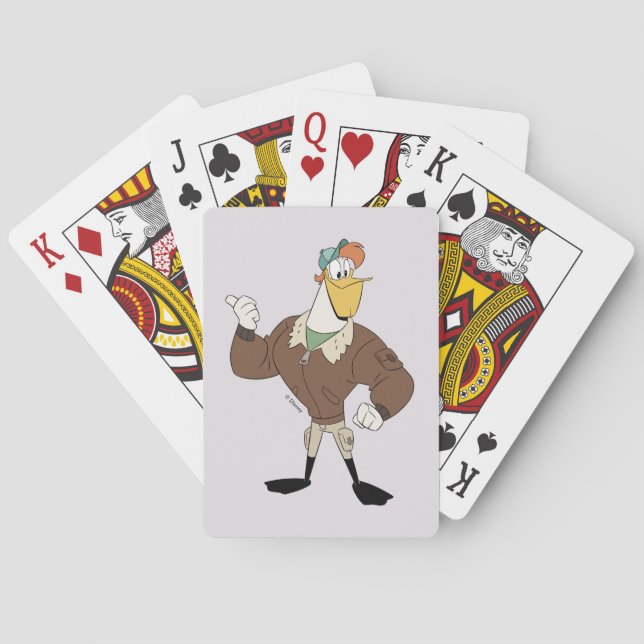 Launchpad McQuack Playing Cards (Back)