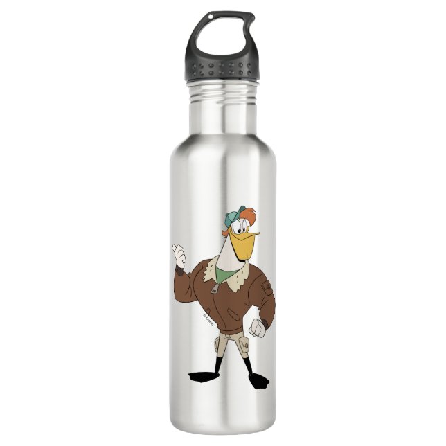 Launchpad McQuack Stainless Steel Water Bottle (Front)