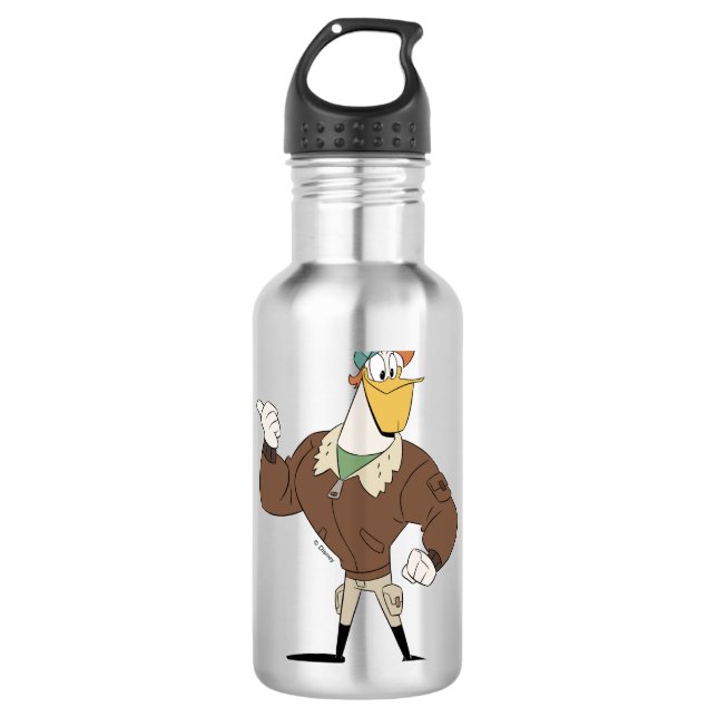 Launchpad McQuack Stainless Steel Water Bottle (Front)