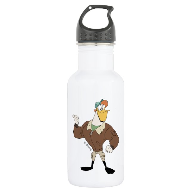 Launchpad McQuack Stainless Steel Water Bottle (Front)